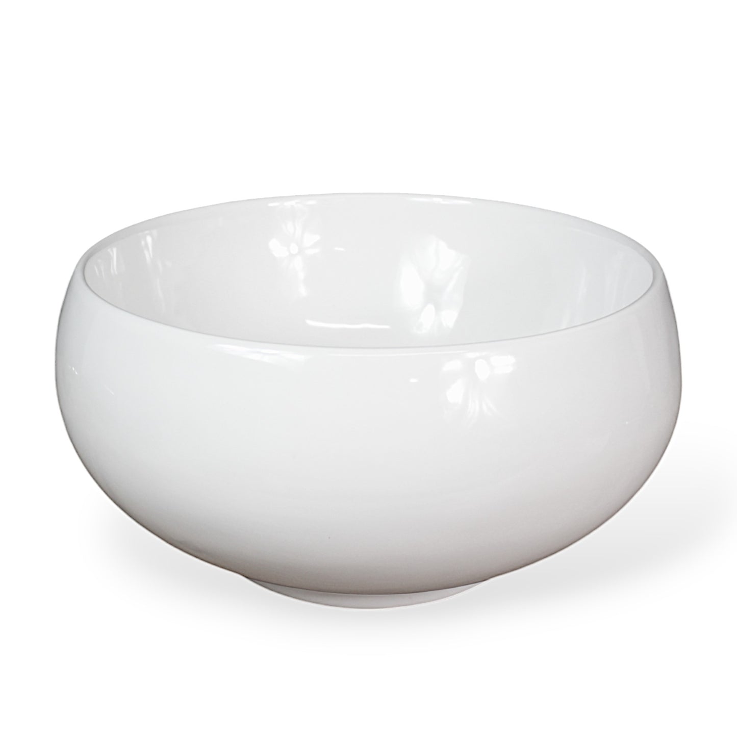 Aufsatzwaschbecken Rund 31 x 31 x 16 cm modern Weiß Keramik Waschbecken