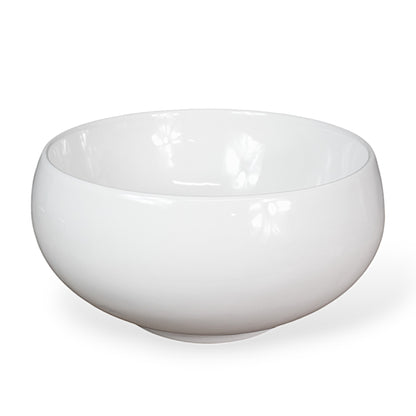 Aufsatzwaschbecken Rund 31 x 31 x 16 cm modern Weiß Keramik Waschbecken