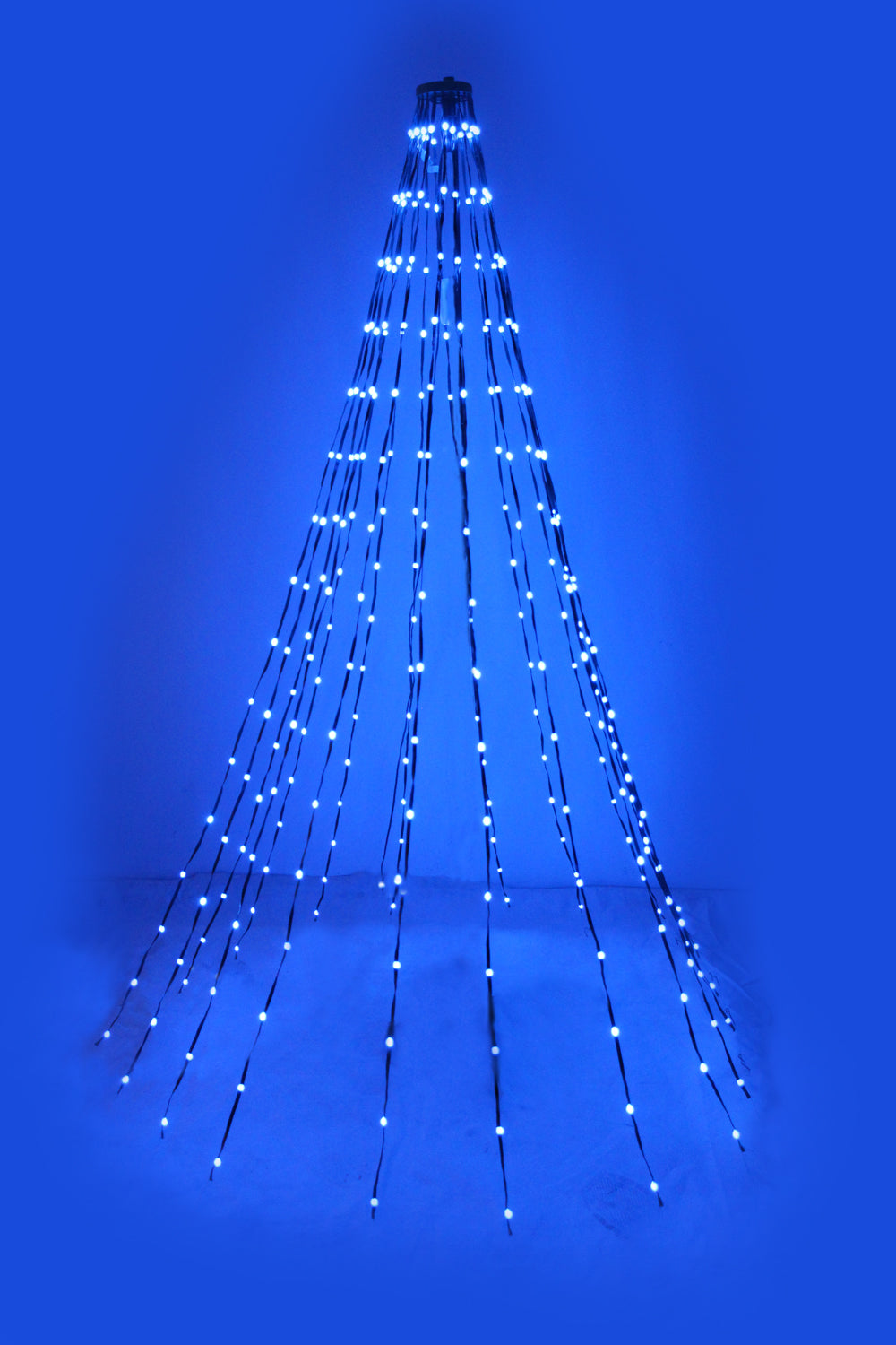 Smarte Weihnachtsbaumbeleuchtung RGB mit Fernbedienung und APP Lichterkette