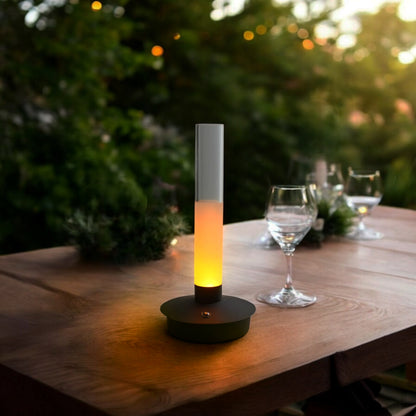 LED Akku Tischlampe kabellos Vasenlampe Tischleuchte Touch Dimmbar PL604