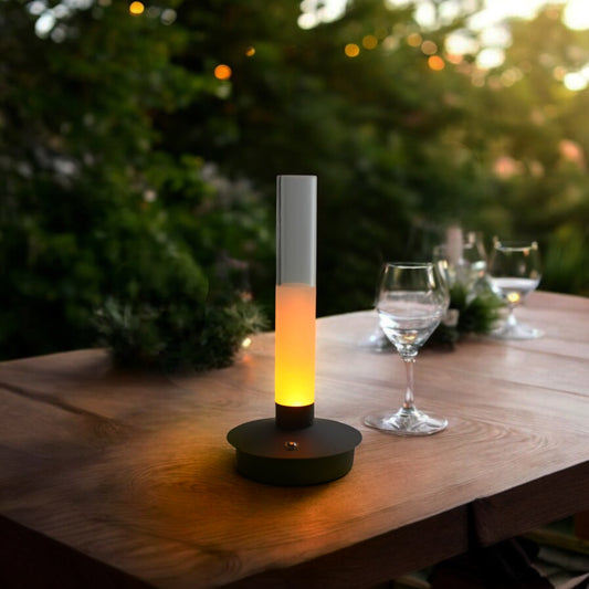 LED Akku Tischlampe kabellos Vasenlampe Tischleuchte Touch Dimmbar PL604