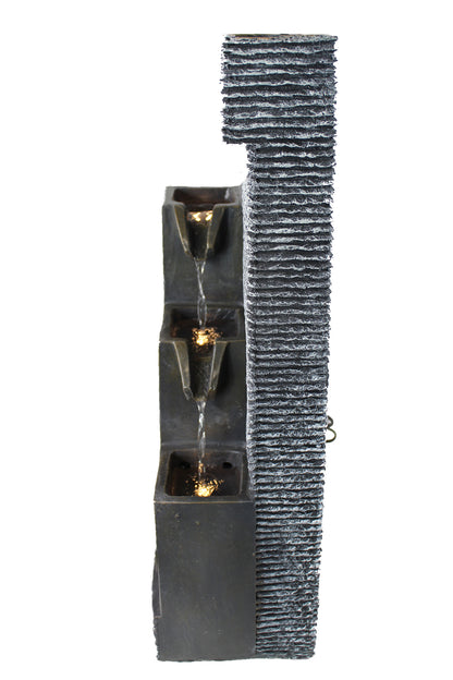 Springbrunnen BK845 mit LED Beleuchtung Gartenbrunnen