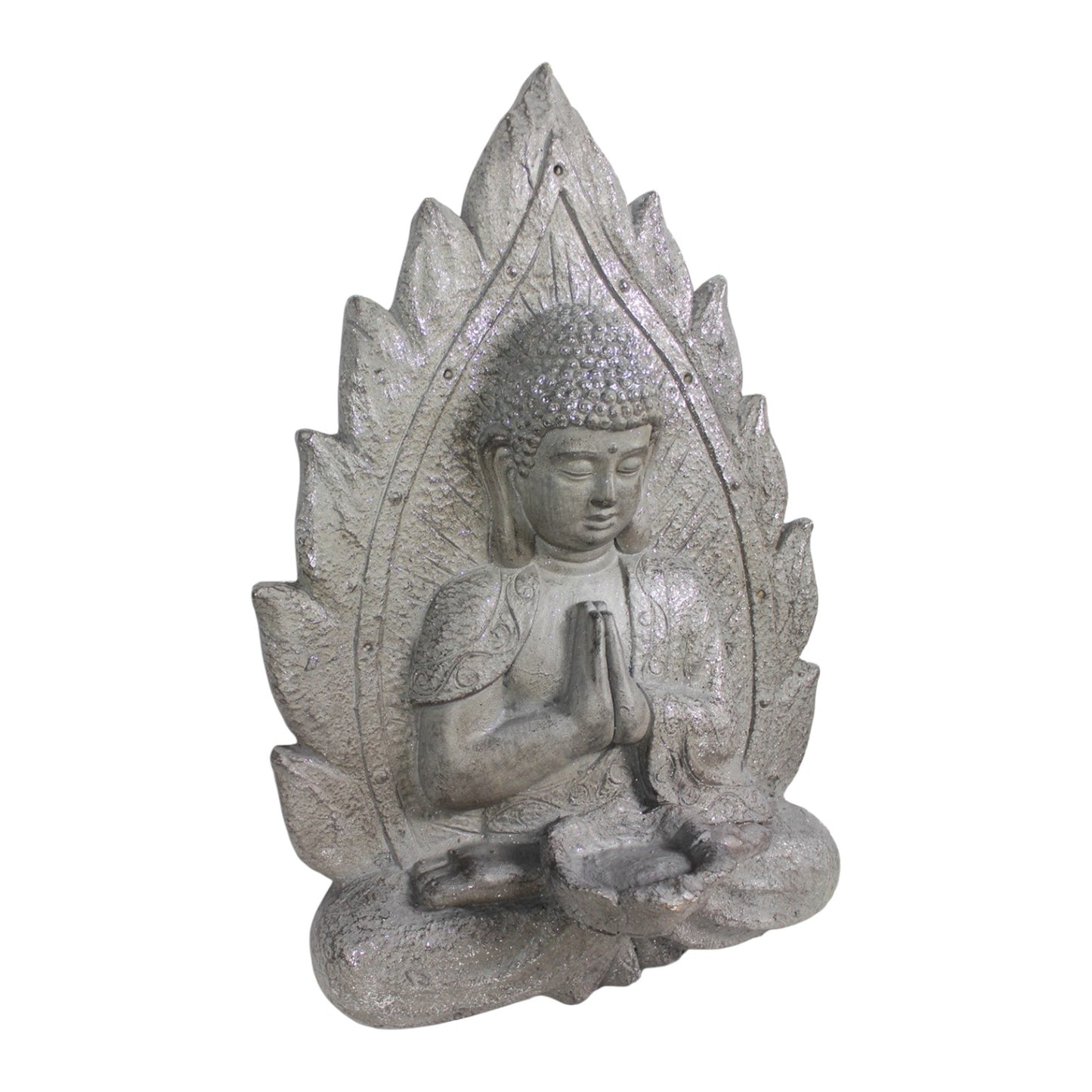 Wandskulptur Buddha Wanddekoration 67x44x15 cm Figur