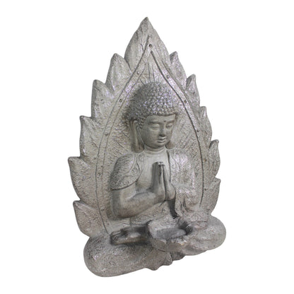 Wandskulptur Buddha Wanddekoration 67x44x15 cm Figur
