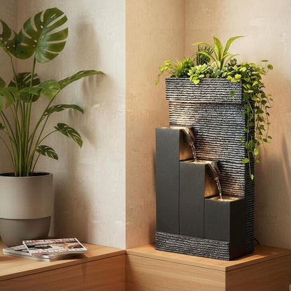 Springbrunnen BK845 mit LED Beleuchtung Gartenbrunnen