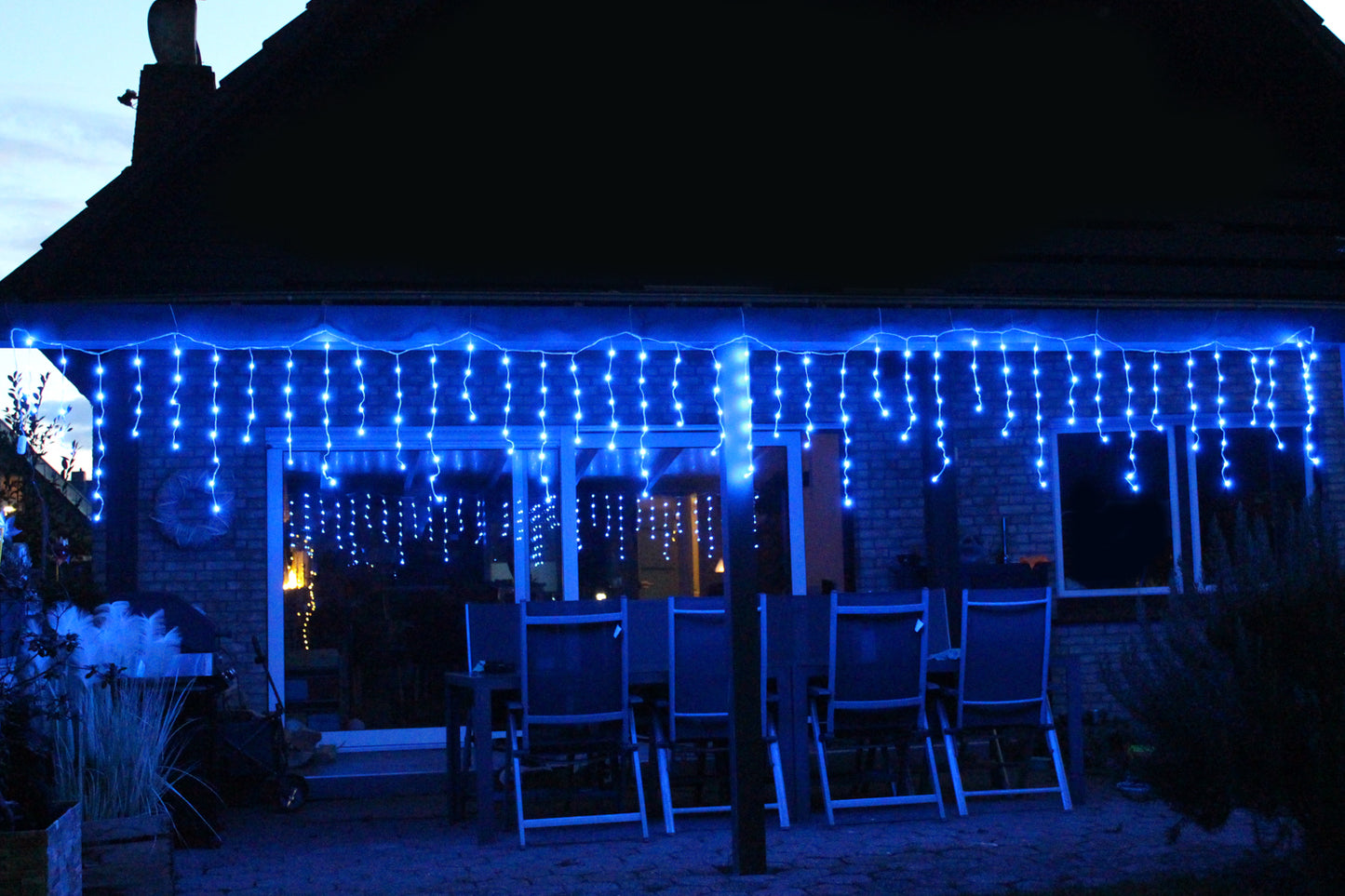 LED Lichterkette Eisregen RGB+W 212 Smart LED Snowfall