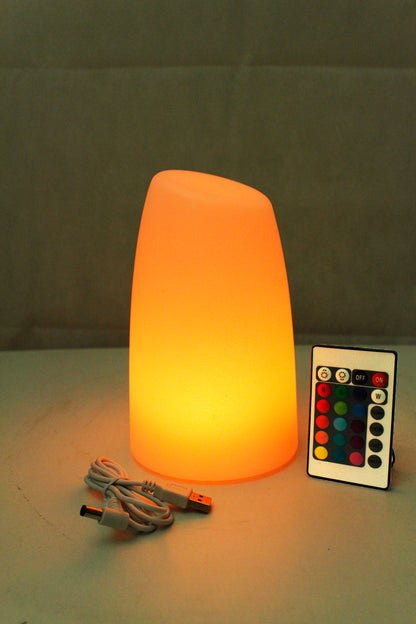 LED Tischleuchte PL201 Akkulampe mit USB Aufladekabel RGB Fernbedienung Akku