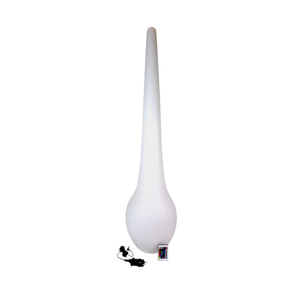 Design Stehlampe 115 x 28 cm Farbwechsel mit Akku kabellos Lampe Innen und Außen Dekoleuchte