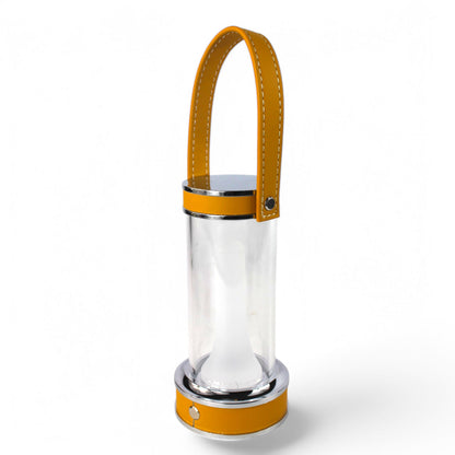 LED Akku Tischlampe Retro Tischleuchte kabellos Touch dimmbar 3 Leuchtfarben Camping Lampe Gartentischleuchte