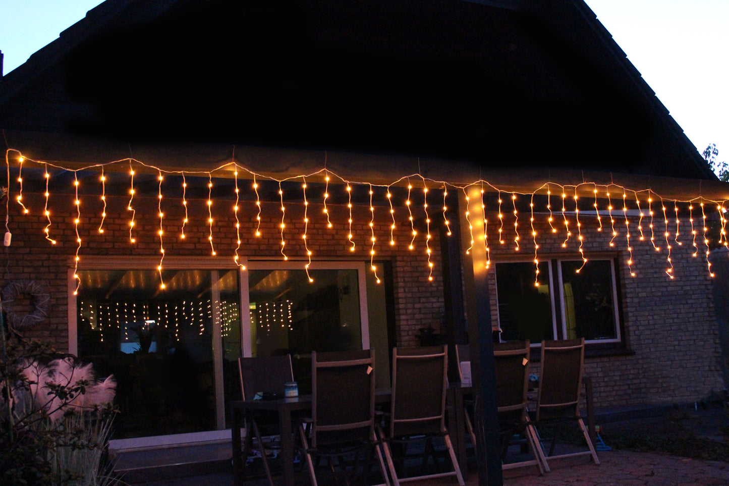 LED Lichterkette Eisregen RGB+W 212 Smart LED Snowfall