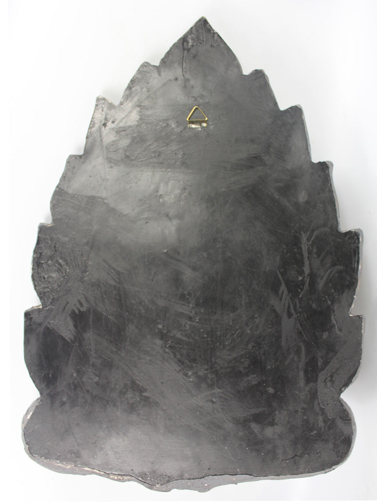 Wandskulptur Buddha Wanddekoration 67x44x15 cm Figur
