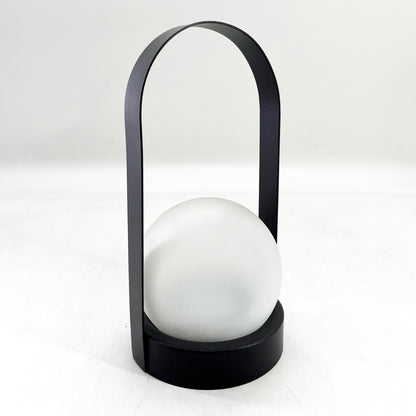 Solarleuchte Tischleuchte mit Glaskugel warmweiß Windlicht Dekoleuchte Solarlampe
