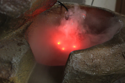 Nebler im Farbwechselmodus IN & Outdoor Wasserspiel Zerstäuber Springbrunnenbeleuchtung