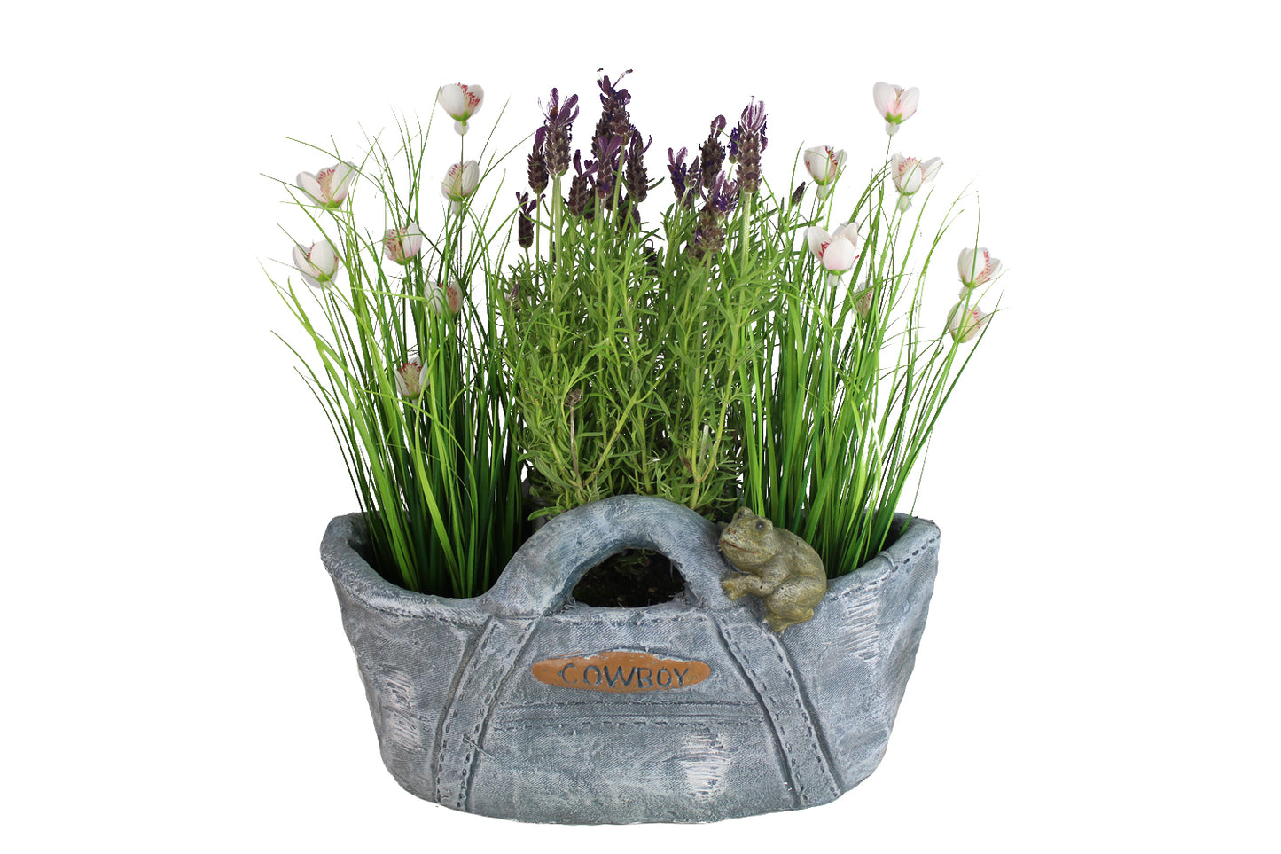 Blumentopf Korb "Cowboy" Pflanzschale