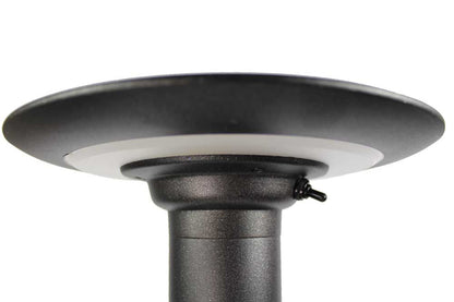 LED Solar Gartenleuchte 60 cm moderne Gartenlampe Aluminium