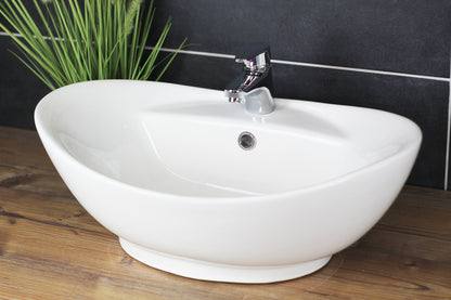 Aufsatzwaschbecken Oval 60x40